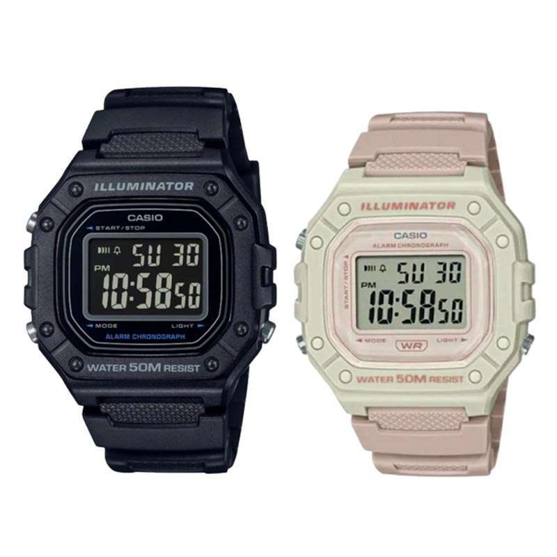 Jam couple shop casio original