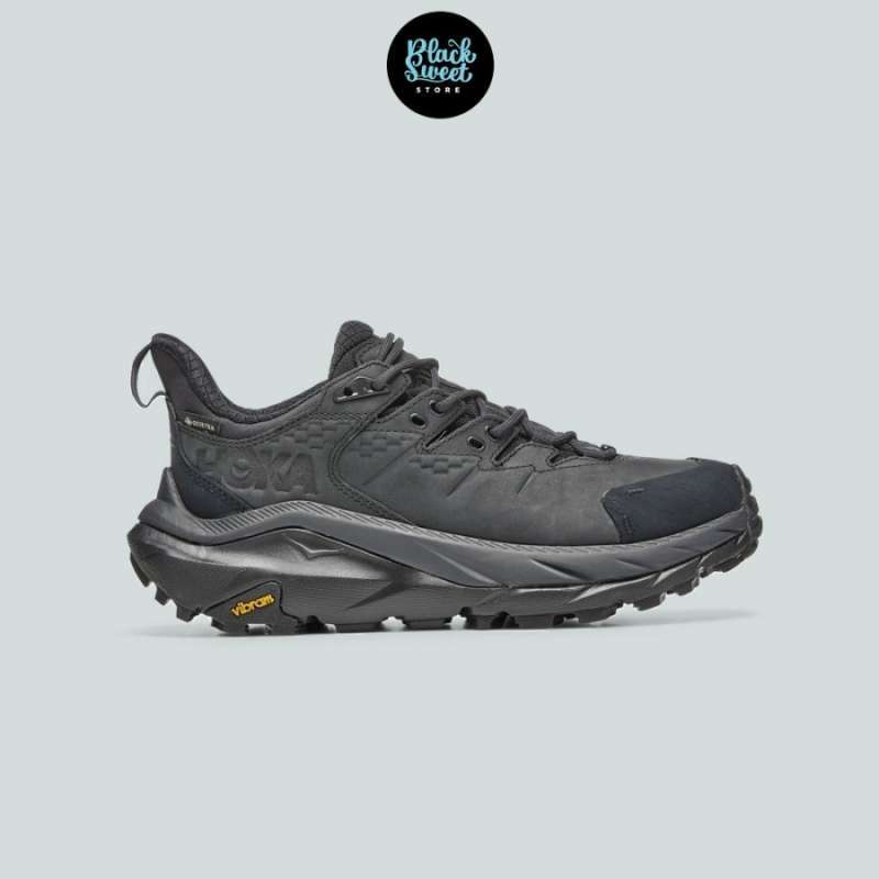 SEPATU HIKING HOKA ONE ONE WMNS KAHA 2 LOW GTX BLACK