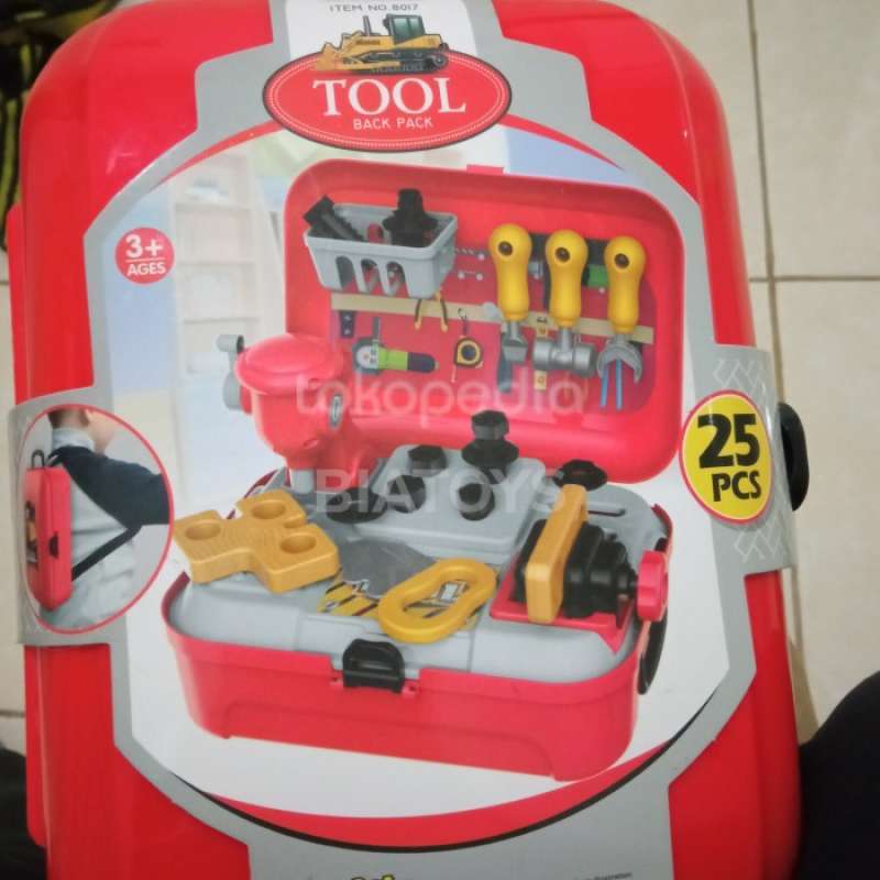 Jual Play Set Tool Box Mainan Anak Pertukangan Di Seller Zenonn