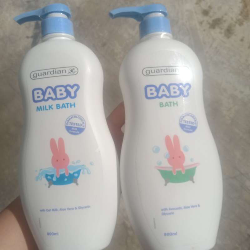 Guardian baby milk bath top