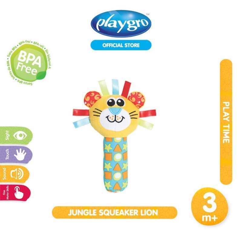 Jual Playgro Jungle Squeaker Lion di Seller Lavie Baby House