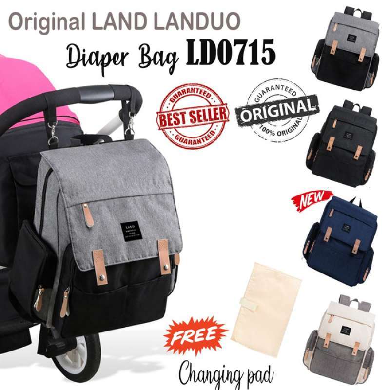 Jual Original Land Landuo Diaper Bag Urban Parents Ld0715 Bs1111 Di Seller Darkness Kebon Kacang Kota Jakarta Pusat Blibli