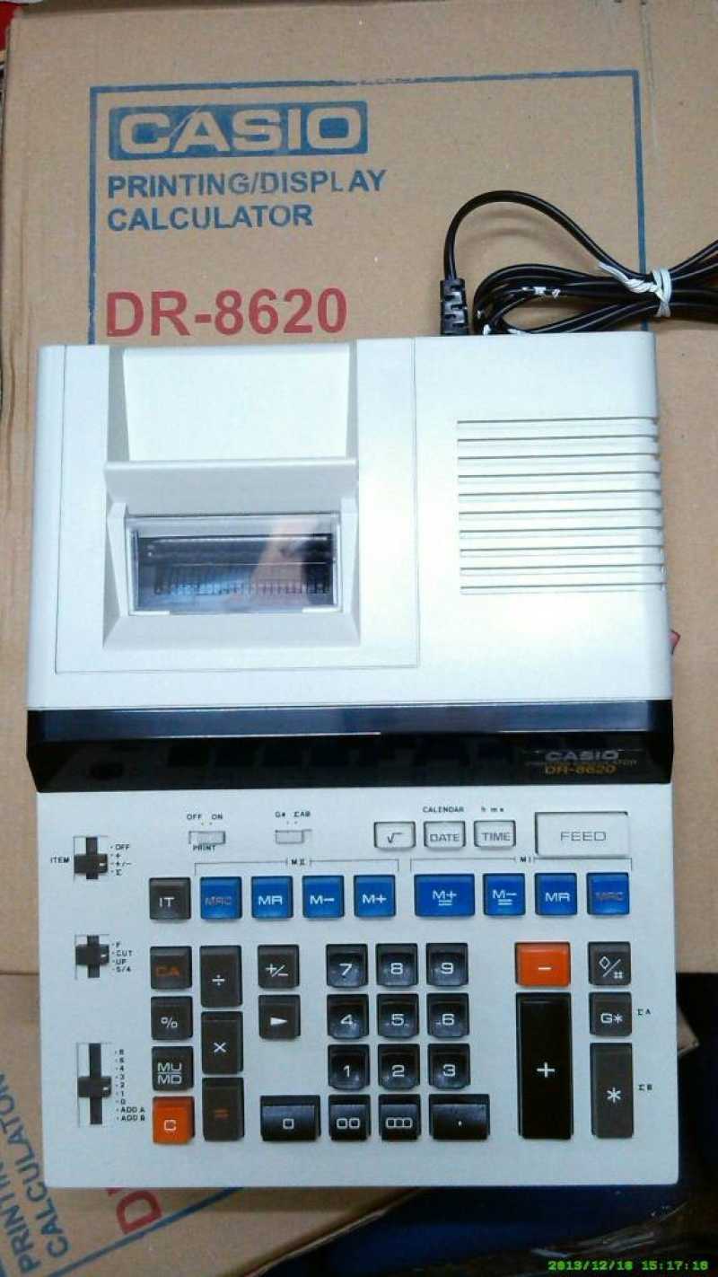 Jual Diskon Calculator Printing.Casio Dr 8620 16 Digit Baru di