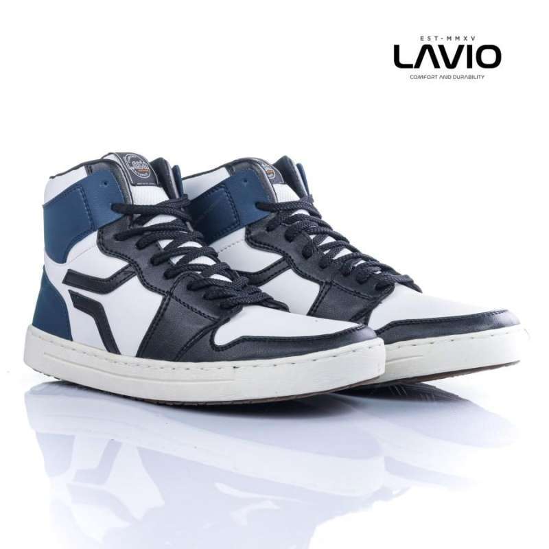 Jual Sepatu Sneakers High Jordan Kekinian Lavio Neo Classic High Trendy 43 Biru Di Seller Shoes Lavio Cipadung Kidul Kota Bandung Blibli