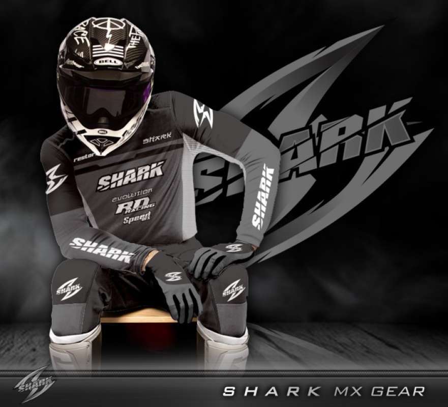 Promo Gearsets Jersey Set Trail Motocross Shark Mx Gear Free Custom Design Diskon 33 Di Seller Mba Ayu Tugu Selatan Kota Jakarta Utara Blibli