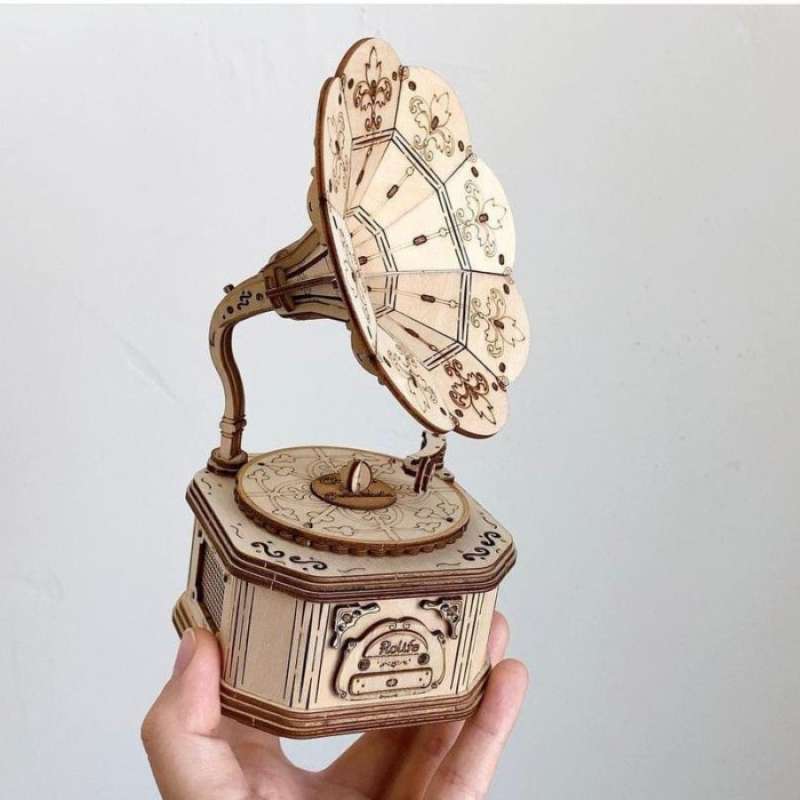 Robotime Gramophone Rolife Puzzle Robotime Puzzle