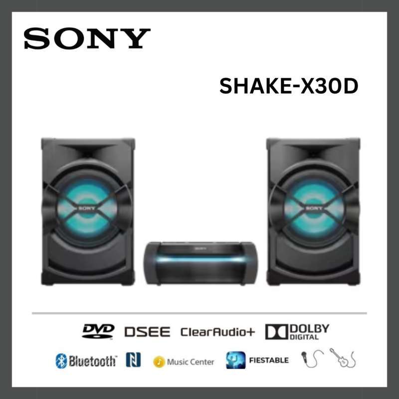 SONY SHAKE-X30D HIGH POWER HOME AUDIO SYSTEM GARANSI RESMI SONY