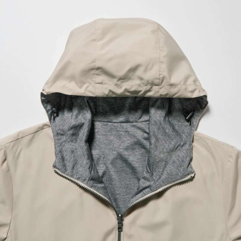 Jaket parka discount reversible uniqlo