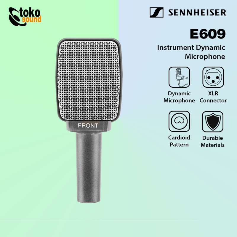 Microfono Sennheiser Sennheiser E609 Silver Instrument Mic - Super