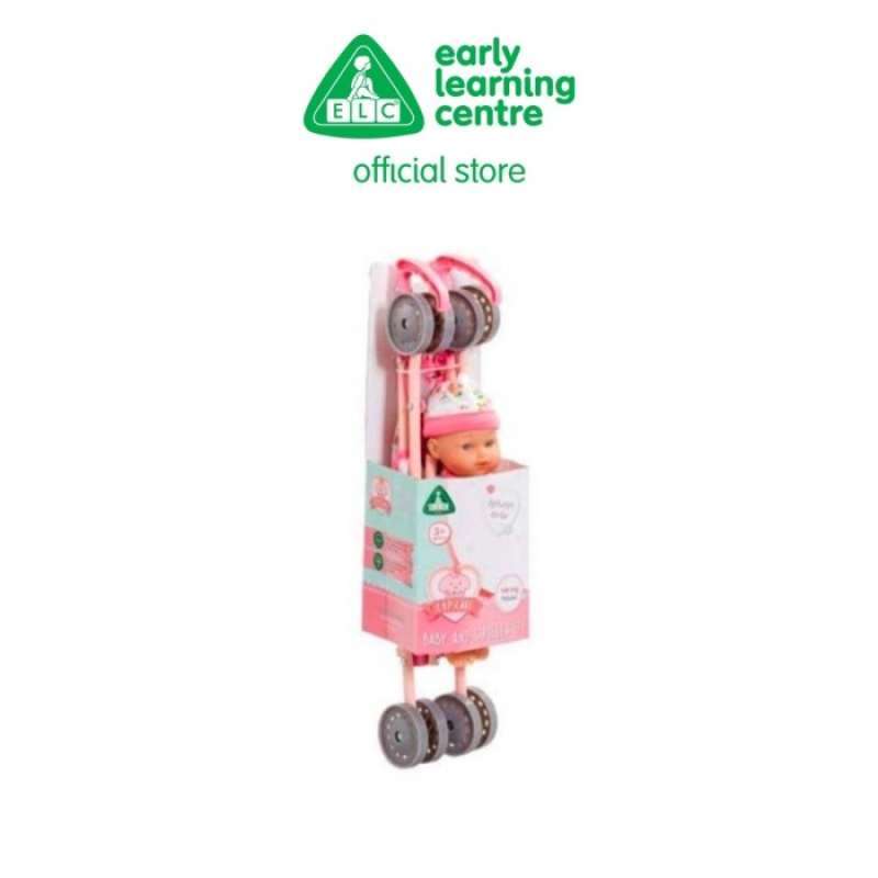 Promo Gratis Ongkir Elc Cupcake Baby Doll And Stroller Set