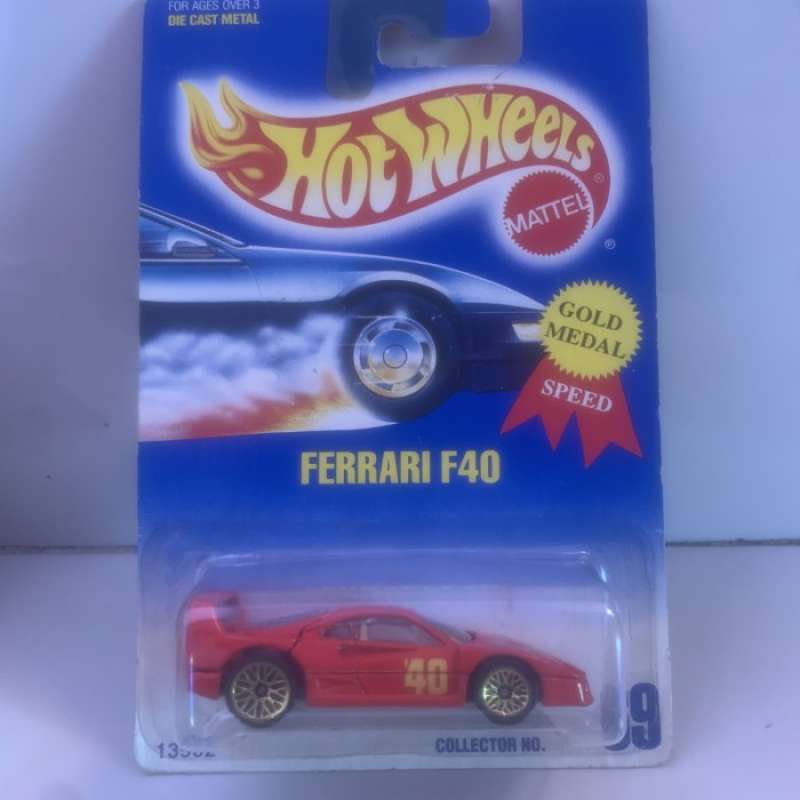 Hot wheels ferrari f40 gold store