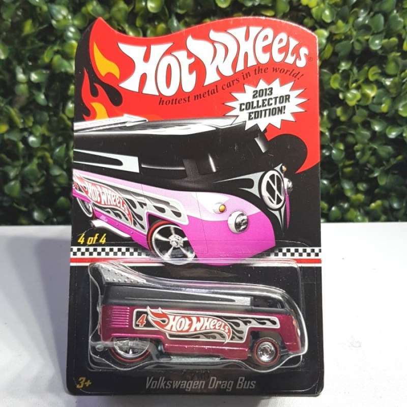 Promo Hot Wheels Drag Bus 2013 Collector Edition Diskon 23% Di