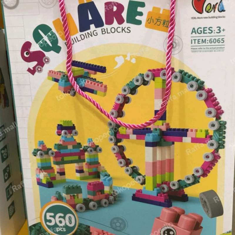 Square building new arrivals blocks