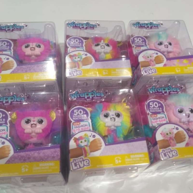 Jual Mainan Anak Little Live Pets Wrapples Original Di Seller