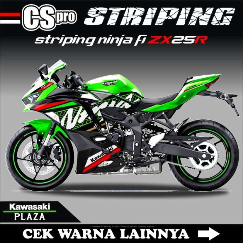 Decal 2025 ninja zx25r