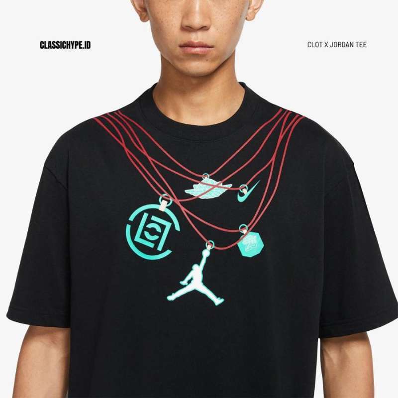 Clot x jordan tee on sale