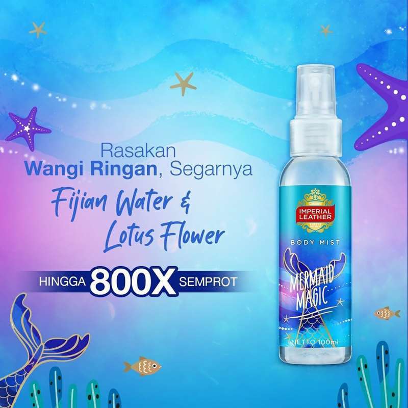 Jual Imperial Leather Body Mist Mermaid Magic 110ml Parfum