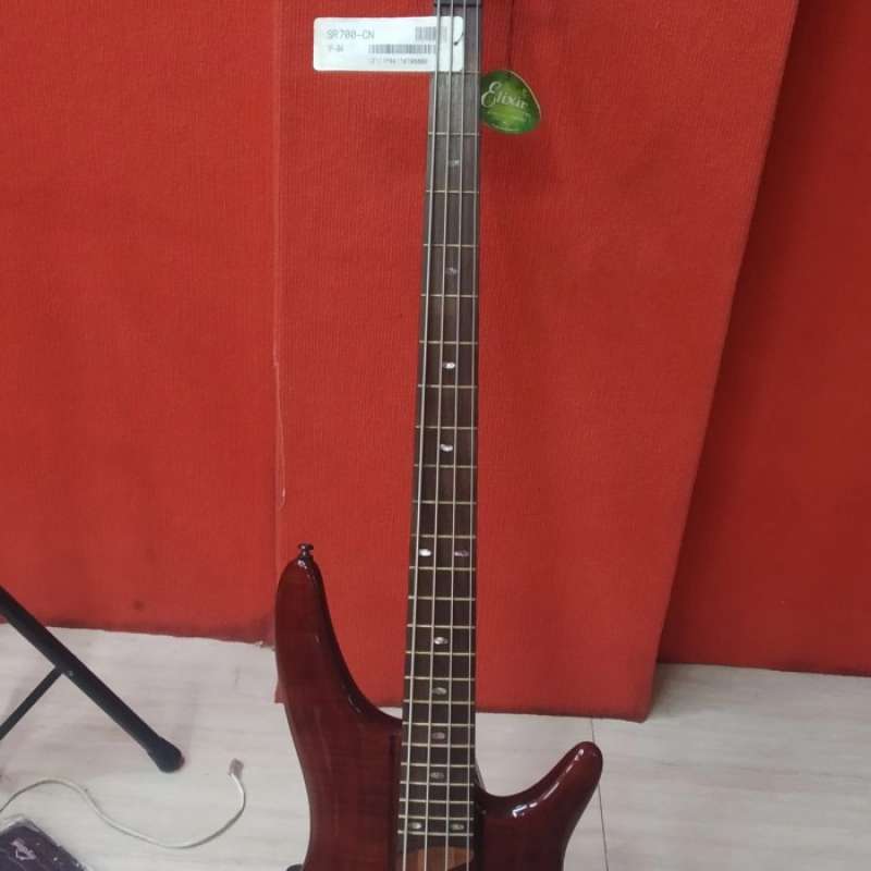 Jual Sale Ibanez Bass Elektrik SR700 Carchoal Brown Colour Made in