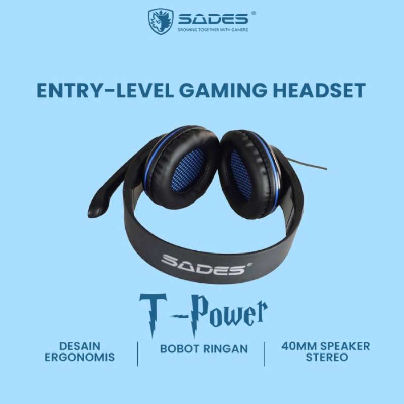 Promo Sades T Power Sa 701 Gaming Headset Diskon 23 di Seller