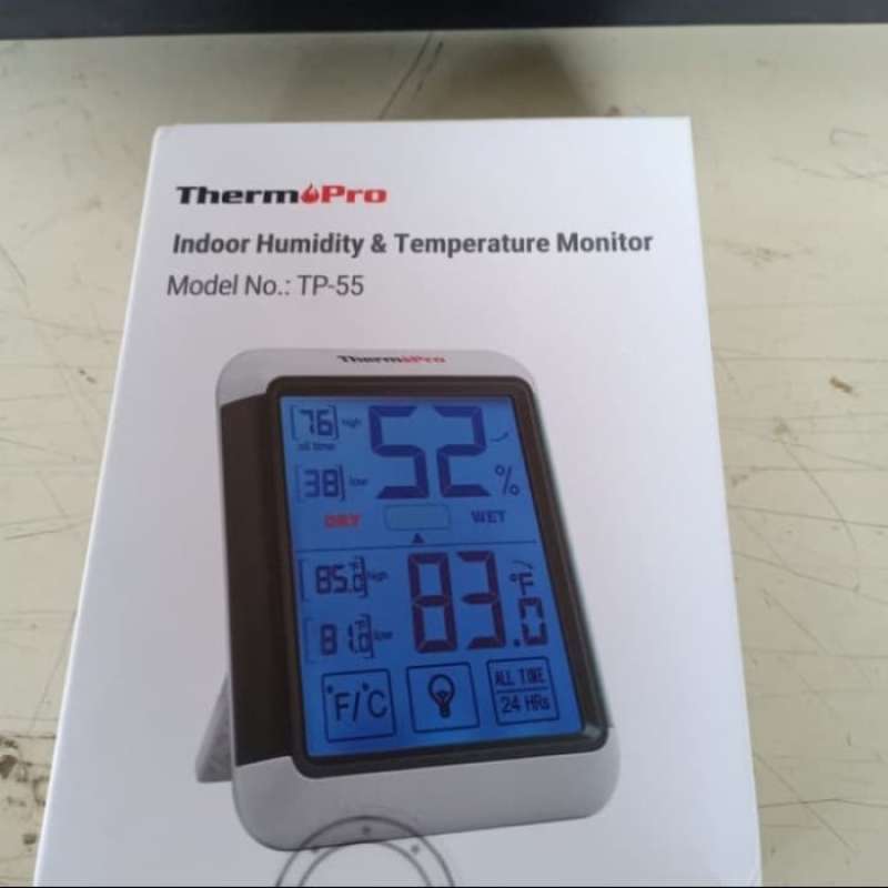 Promo Thermopro Tp55 - Thermometer Dan Hygrometer Digital Indoor , Diskon  17% di Seller Mahanani Store 4 - Cikoko, Kota Jakarta Selatan