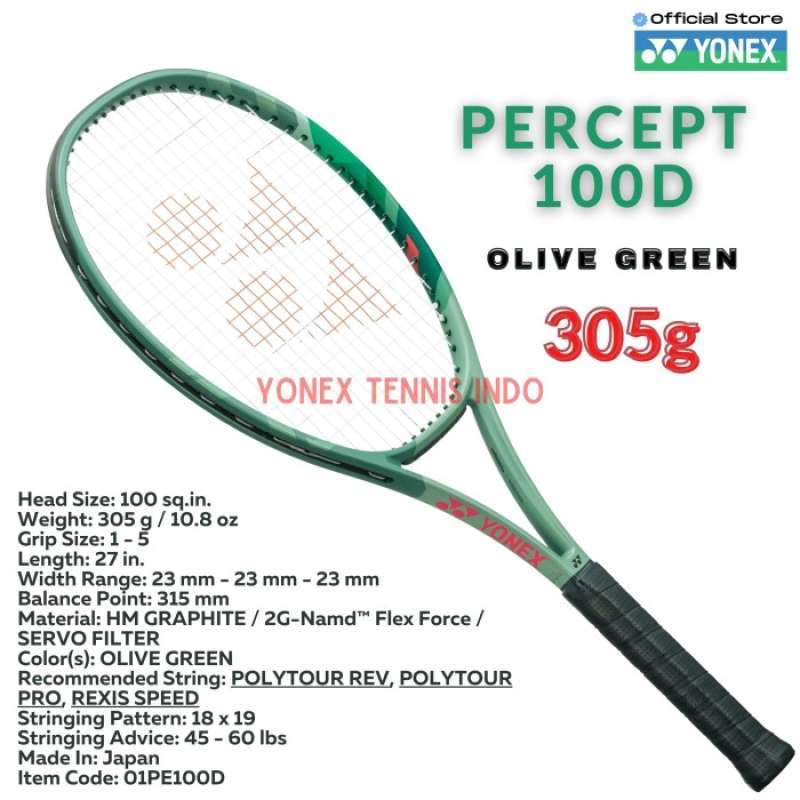 Yonex Percept 100D Tennis Racquet