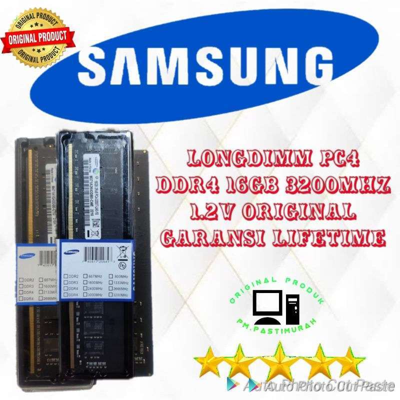 16gb Ram Samsung Sodimm Ddr4 16gb 3200 M471A2G43AB2-CWE Samsung 1x