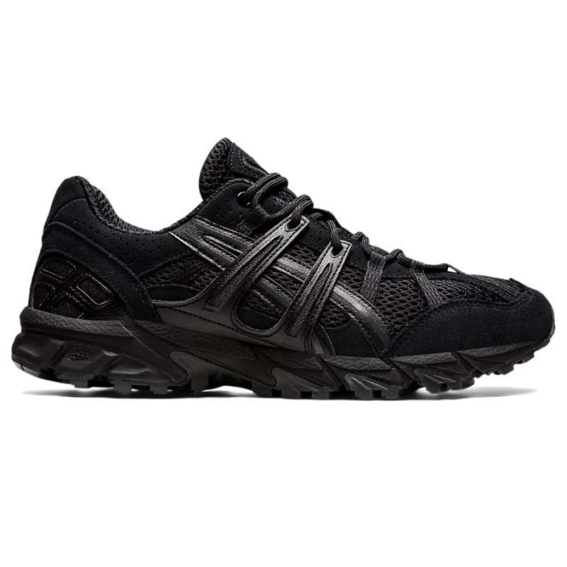 Asics full black hotsell