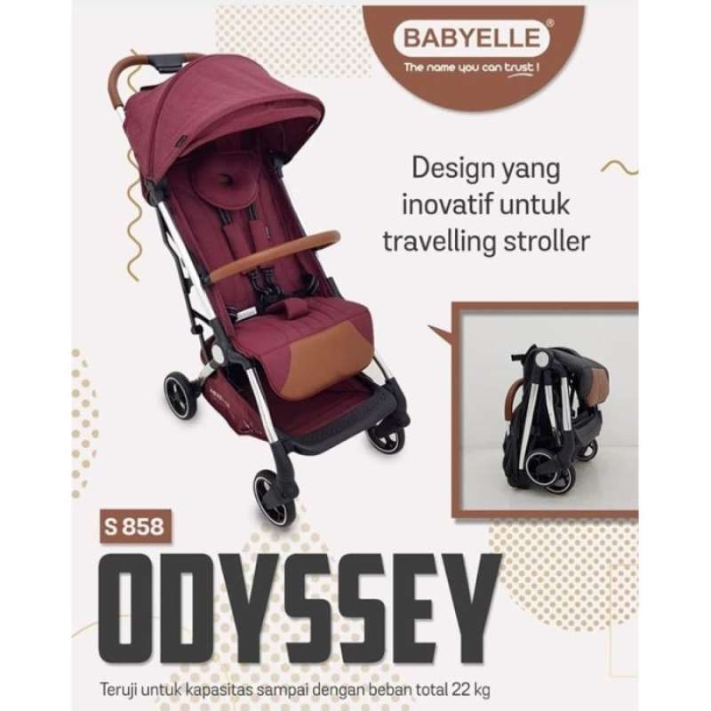 Stroller baby elle untuk hot sale travelling