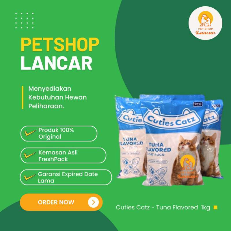 Harga cuties catz food sale