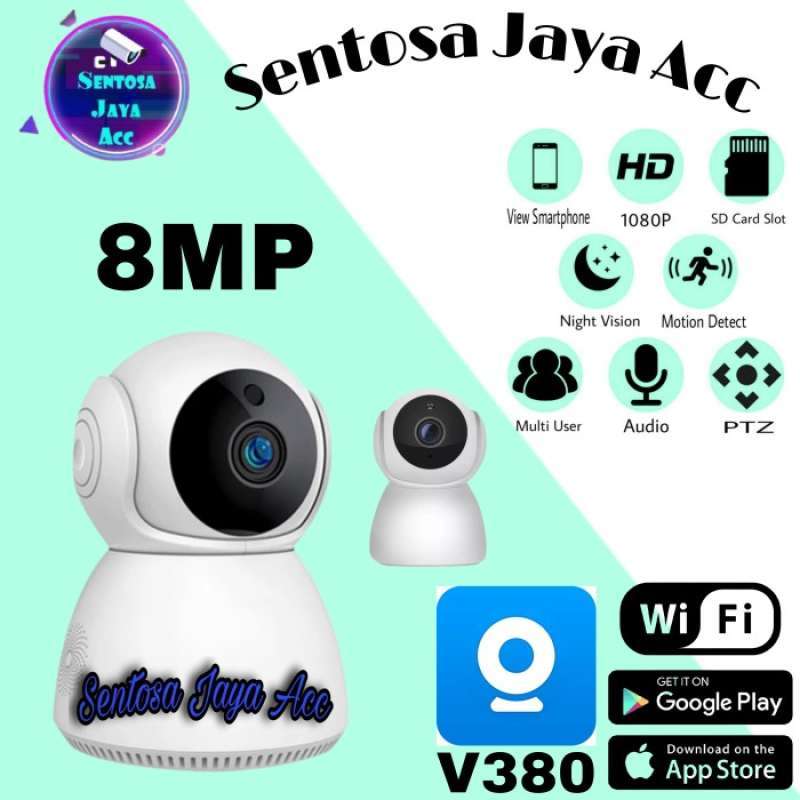 Promo IP Camera 1080P CCTV Snowman 5 MP V380 Pro Cam Kamera