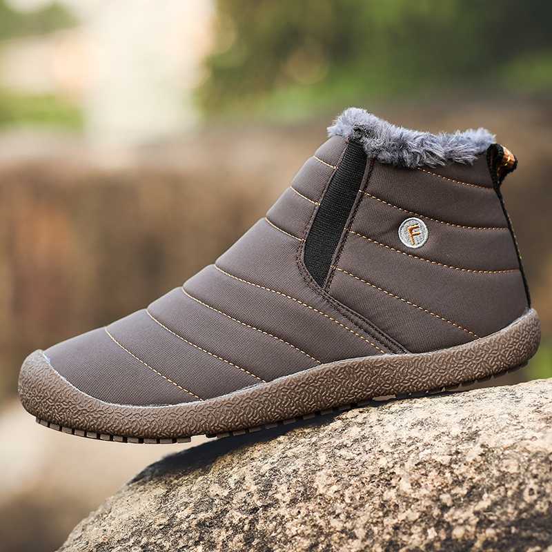 Promo GST Import Tahan Air Waterproof Sepatu Boots Pria Cowok