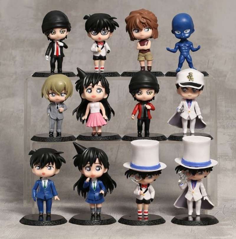 Promo MAINAN ACTION FIGURE DETECTIVE CONAN ISI 6 BARU FORYOU