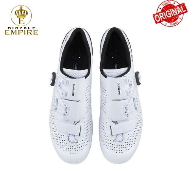 Jual Sepatu Cleat Road Bike Shimano Rc9t White Sh-rc902t Roadbike