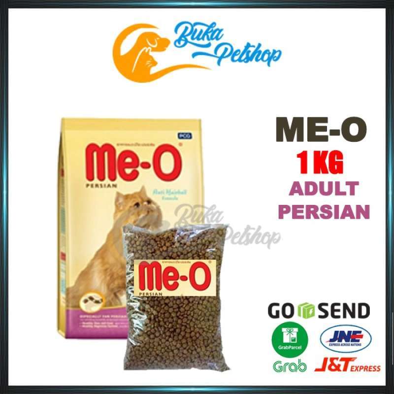 Promo MEO Persian 1 1kg Makanan Kucing Me O Persian Anti Hairball
