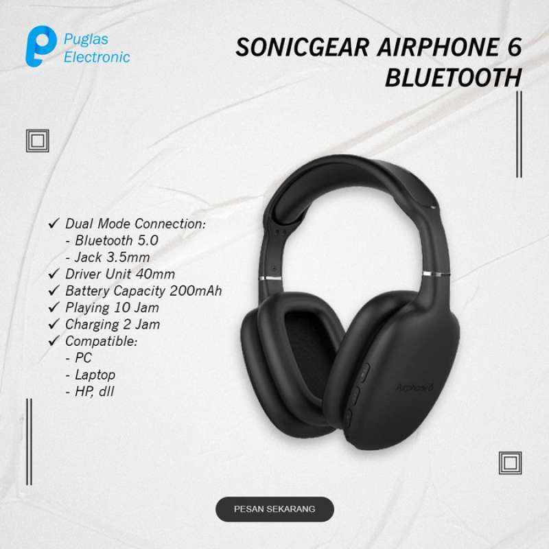 Headphone sonicgear best sale