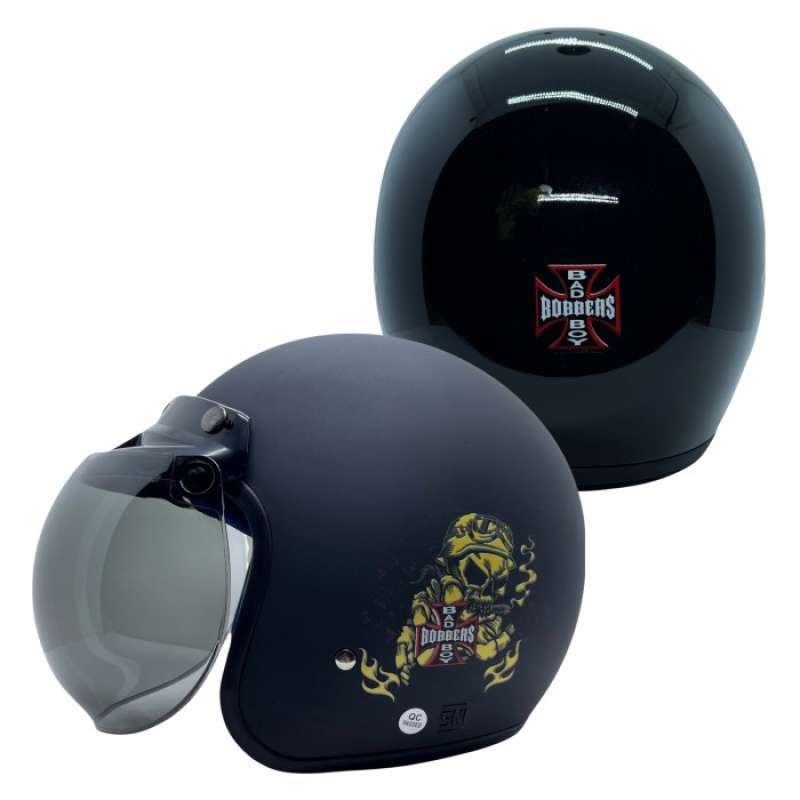 Bad boy hotsell bobbers helmet