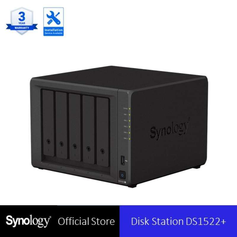 Synology DS1522+ Disk Station 5-bay GHz 8GB RAM