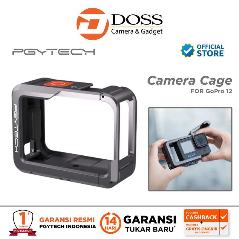 Jual Pgytech Camera Cage For Gopro 12 Action Camera Di Seller Doss