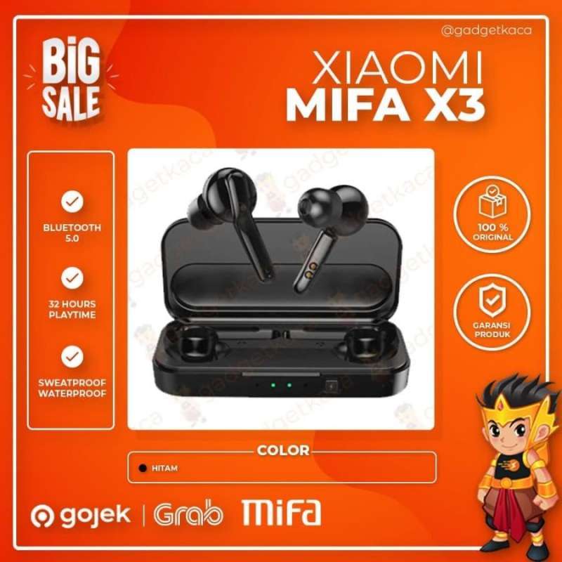 Jual Headset Bluetooth Mifa X3 Tws Wireless Alt AirPods Airdots Xiaomi 5.0 Di Seller Gadgetkaca Kapasari Kota Surabaya Blibli