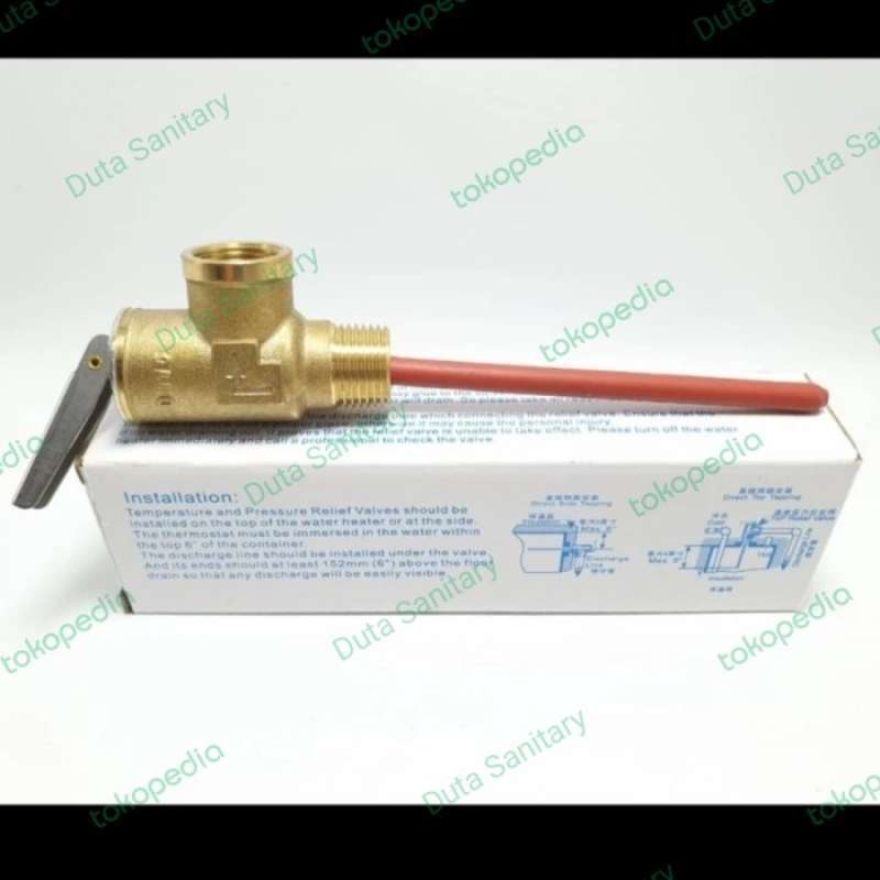 Promo Safety Valve Wika Solahart / Klep Pengaman Water Heater Solar  Matahari - Multicolor Diskon 26% di Seller Sodi Shop - Harapan Jaya, Kota  Bekasi | Blibli