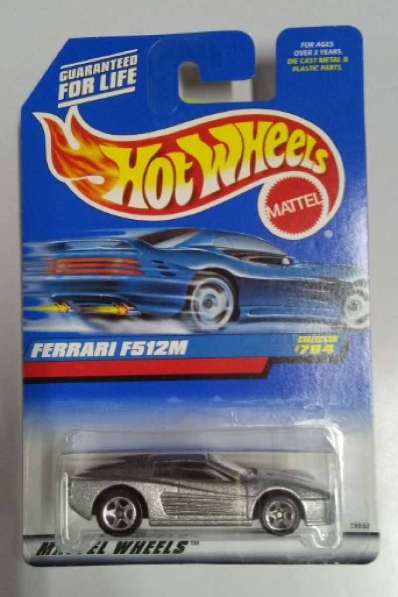 Promo Hot Wheels Blue Card Ferrari F512 M Silver Diskon 23 Di