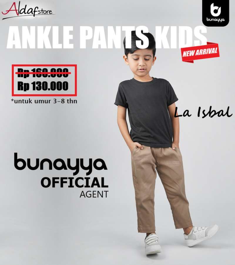 Jual Ankle Pants Kids Sirwal Anak Umur 3 8 thn di Seller Zaraa