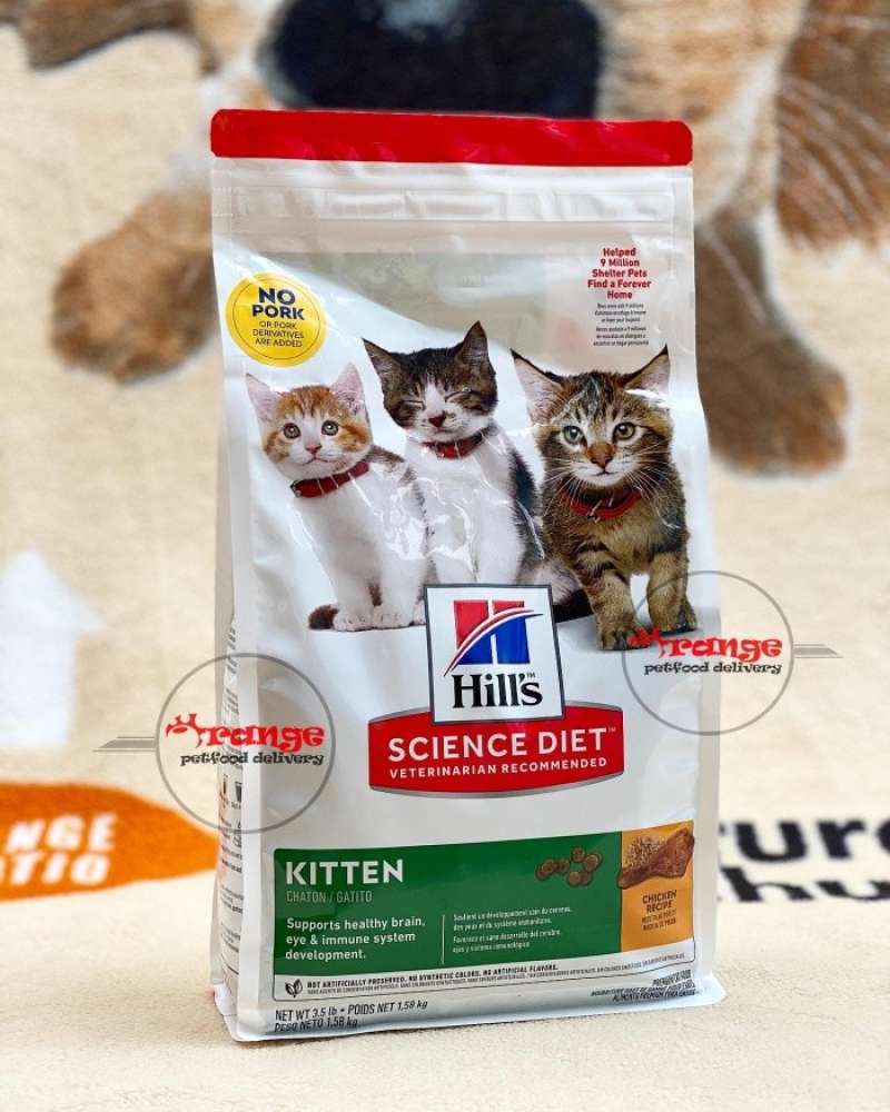Makanan kucing science best sale diet