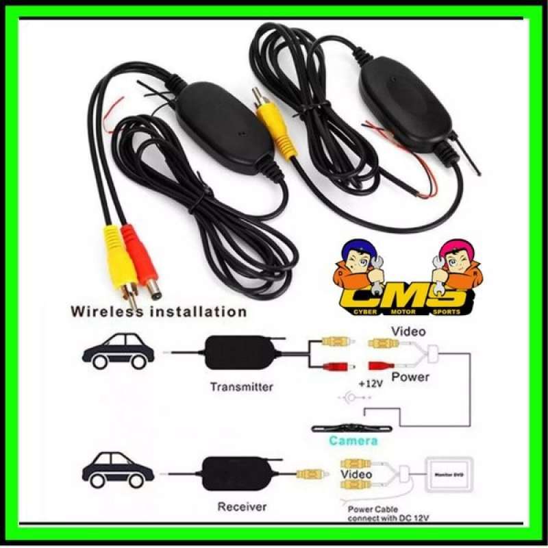 Kamera mundur wireless sales