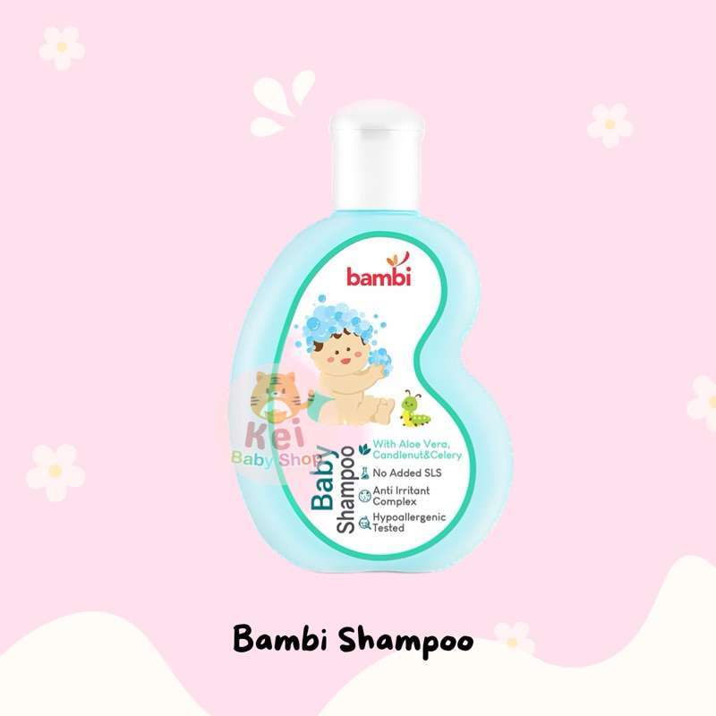 Jual Bambi Baby Shampoo Aloe Vera Candlenut Celery 100ml Di Seller Kei Baby  Shop Palembang - 26 Ilir D. I, Kota Palembang | Blibli