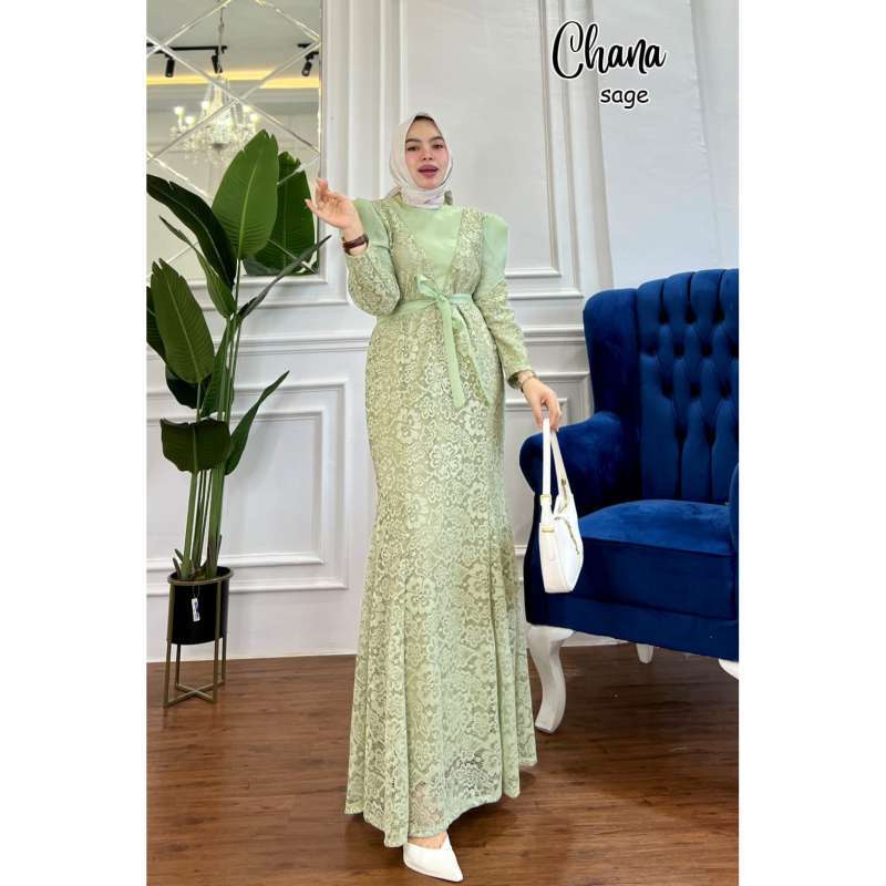 Dress duyung organza sales
