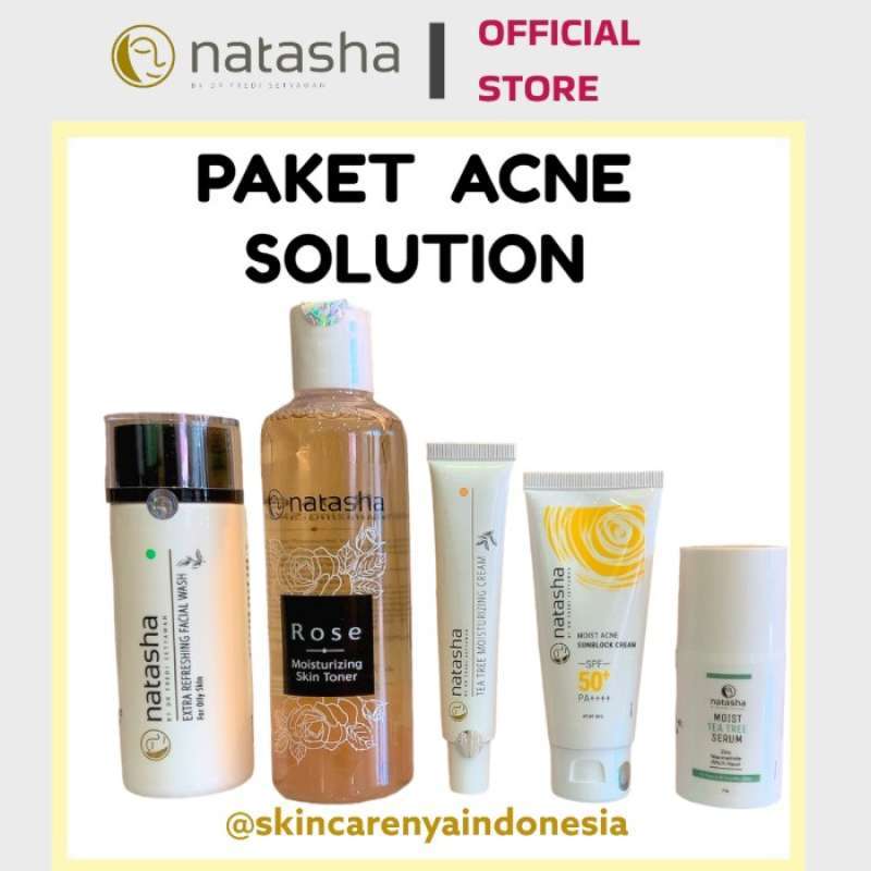 Promo Paket Acne Solution Natasha Skin Care Jerawat Diskon 23