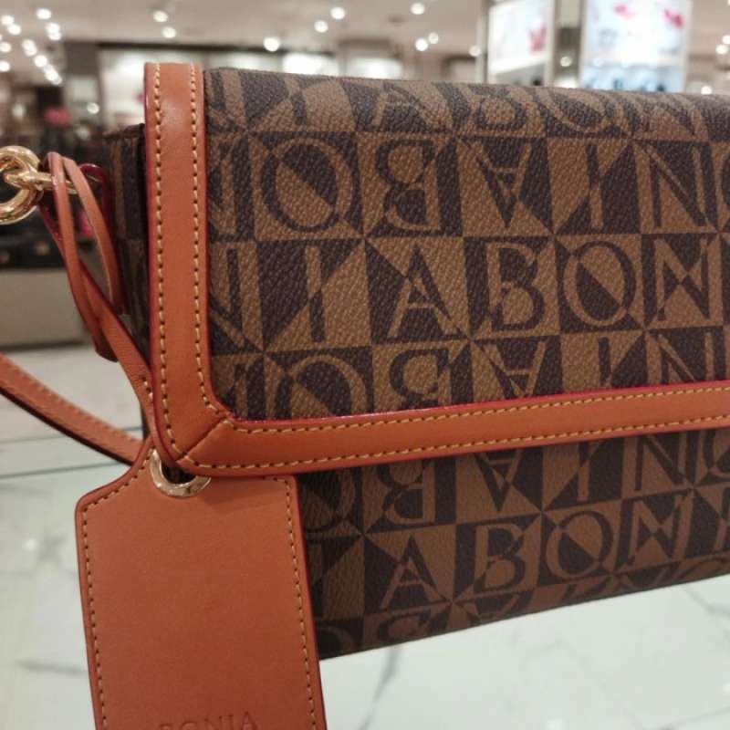 Jual TERBARU - tas pesta bonia original sling bag top handle monogram L di  Seller taskita.id - Setu, Kota Jakarta Timur