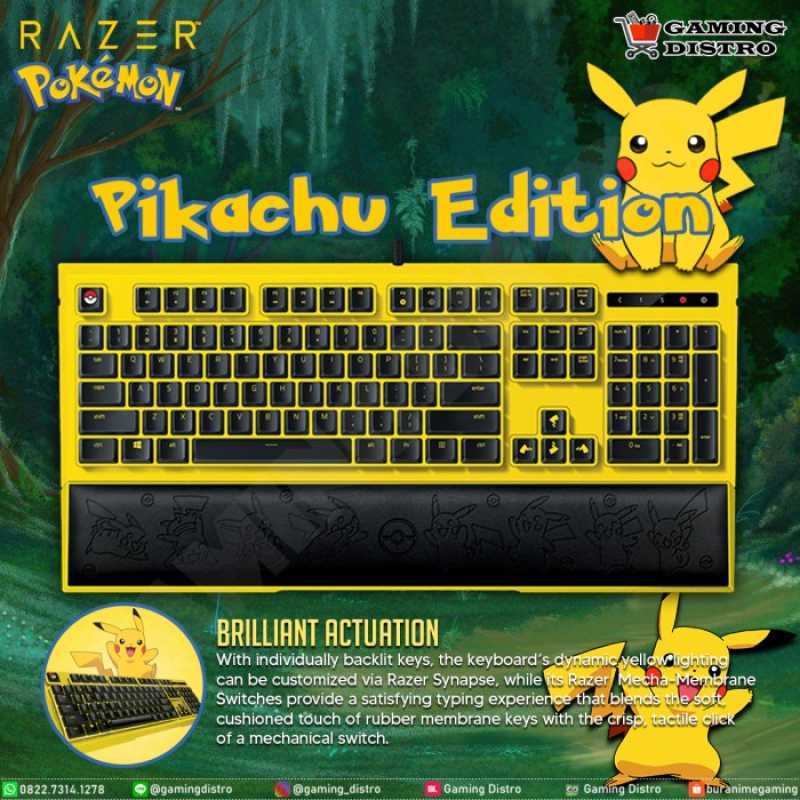 Razer ornata online pikachu