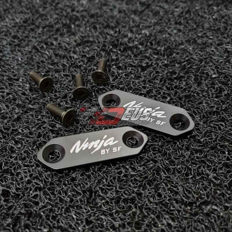 Promo Mirror Blanking Ninja 250 Fi 2018 Zx25r Zx6r Zx636 By Street